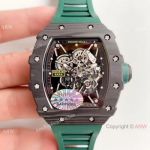 AAA Replica Richard Mille RM 035-01 Rafa Rafael Nadal Watch Green Rubber Band